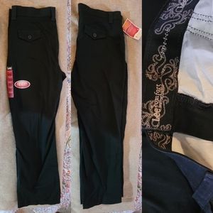 Lee comfort fit black pants